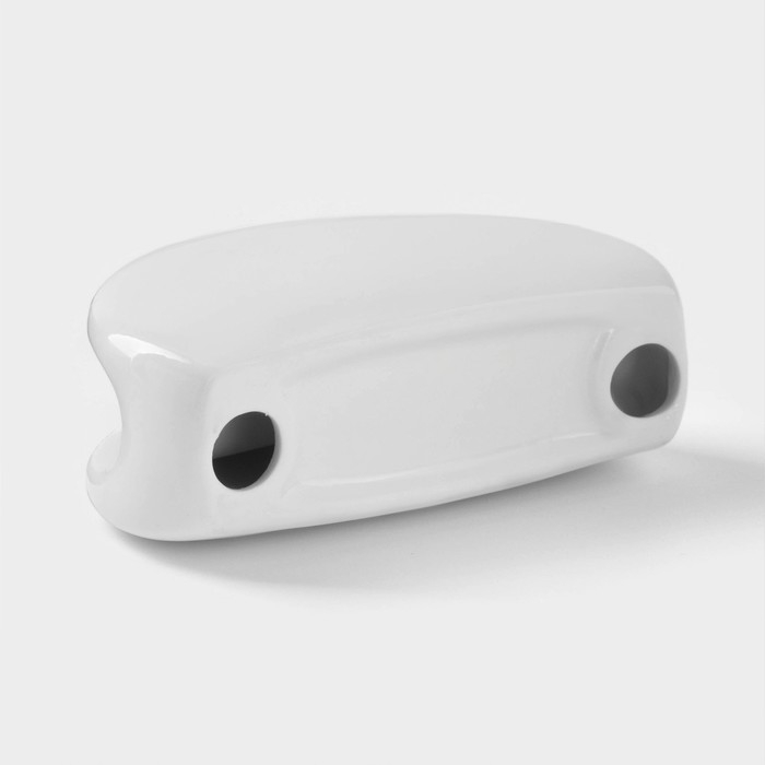 Салфетница керамическая «Классика», 12×4,5×7 см, цвет белый Салфетница керамическая «Классика», 12×4,5×7 см, цвет белый