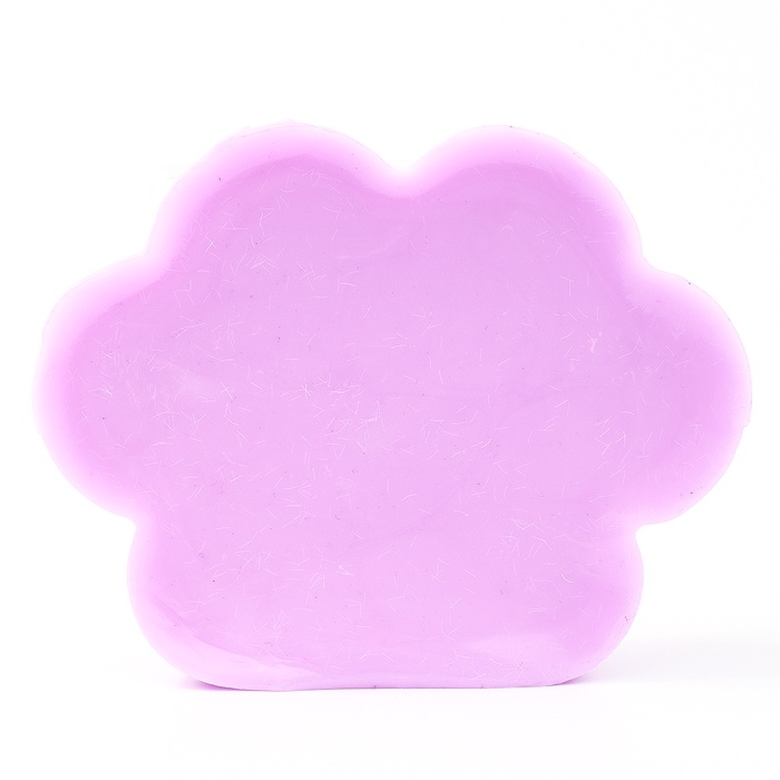 Сквиш антистресс - игрушка «Кошачья лапка», с пушистой посыпкой, МИКС