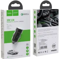 * Переходник Z32 АЗУ на USB 3A HOCO черный