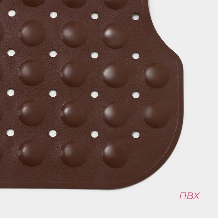 Коврик противоскользящий в ванну Доляна &laquo;Пузырьки&raquo;, на присосках, 39&times;101 см, МИКС