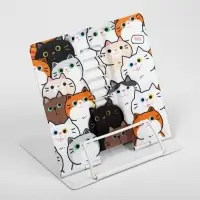 Подставка для книг «Котики», 15.2×18 см