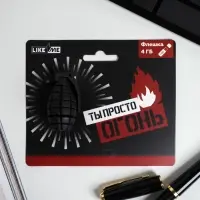 Флешка USB на открытке &laquo;Граната&raquo;, 4 ГБ