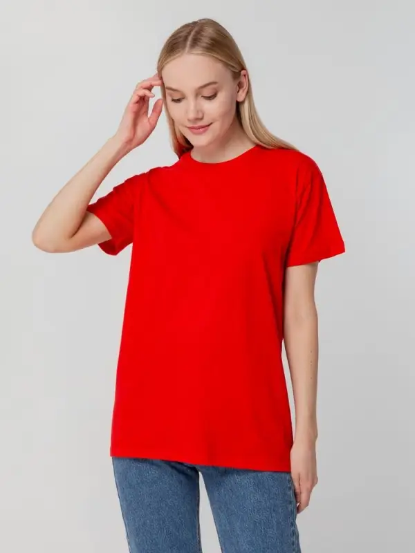Футболка унисекс T-bolka 140, красная, размер S Футболка унисекс T-bolka 140, красная, размер S