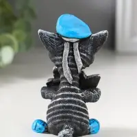Фигура &laquo;Кот Матрос держит кораблик&raquo;, 9.2&times;5.4 см