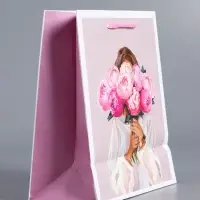 Пакет подарочный "Момент для себя" ламинированный 18 х 22,3 х 10 см