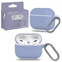 Чехол APods Pro Hang Silicon Сase с карабином Lavender