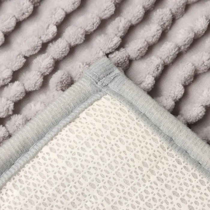 Коврик для ванной &laquo;Этель. Букли&raquo;, 38&times;58 см, серый