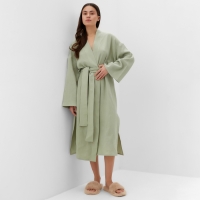 Халат женский KAFTAN Basic р.48-50, зеленый