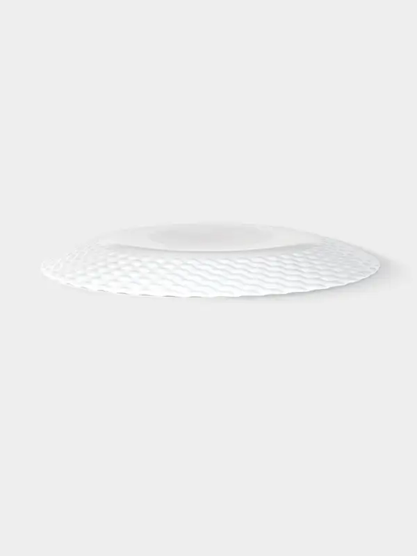 Тарелка обеденная &laquo;Сальвадор&raquo;, d=24.1 см, стеклокерамика, белая