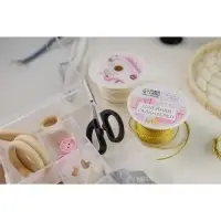 Нить для плетения, d=1 мм, 25&plusmn;1 м, цвет золотой