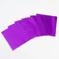 Фольга для конфет 10&times;10 см 100 шт., фиолетовый