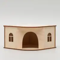 Домик для грызунов, 13&times;13&times;8 см, дерево