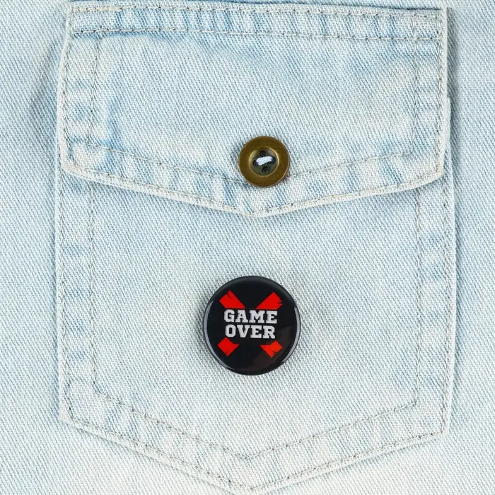 Значок металлический , закатной «Детский для мальчика и девочки», d=2,5 см, МИКС Значок металлический , закатной «Детский для мальчика и девочки», d=2,5 см, МИКС