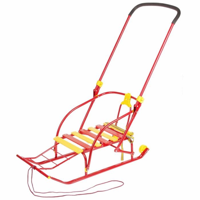 Санки складные Nikki 2, цвет красный Санки складные Nikki 2, цвет красный