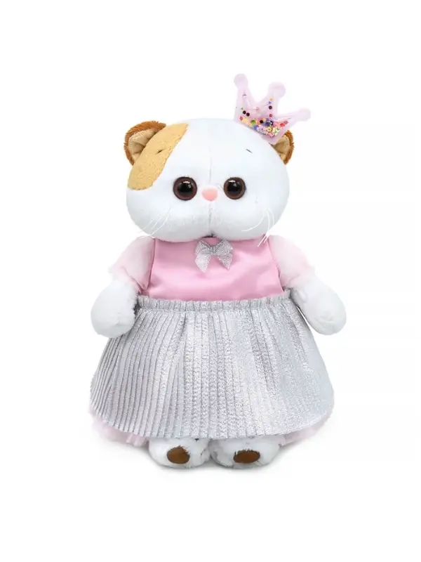 Мягкая игрушка &laquo;Кошечка Ли-Ли в платье и с короной&raquo;, 24 см