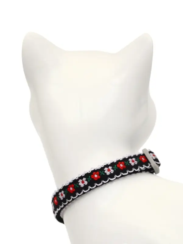 Набор ошейников для кошек &laquo;По-полюшку&raquo;, 30&times;1 см, оранжевый, чёрный