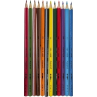 Карандаши акварельные цветные KOH-I-NOOR FISH 12цв/наб,  3716012004KSRU