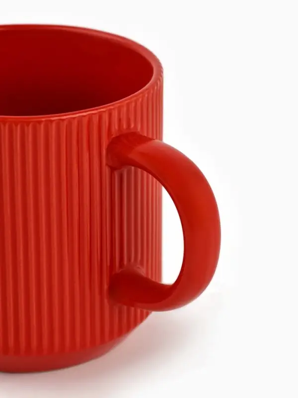 Кружка новогодняя керамическая &laquo;Снежинка&raquo;, 350 мл