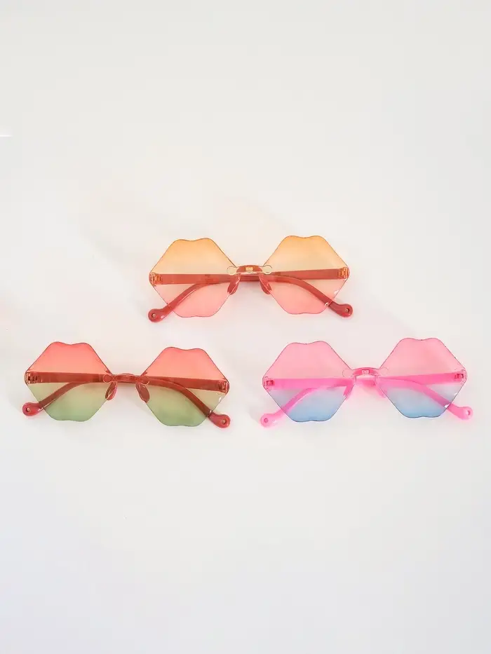 Карнавальные очки "Губы" градиент, цвета МИКС Карнавальные очки "Губы" градиент, цвета МИКС