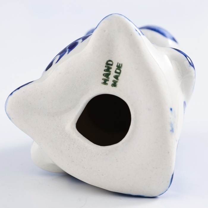 Сувенир «Пингвин», 8 см, гжель Сувенир «Пингвин», 8 см, гжель