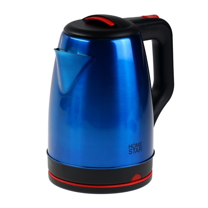 Чайник электрический Homestar HS-1003, металл, 1.8 л, 1500 Вт, синий Чайник электрический Homestar HS-1003, металл, 1.8 л, 1500 Вт, синий