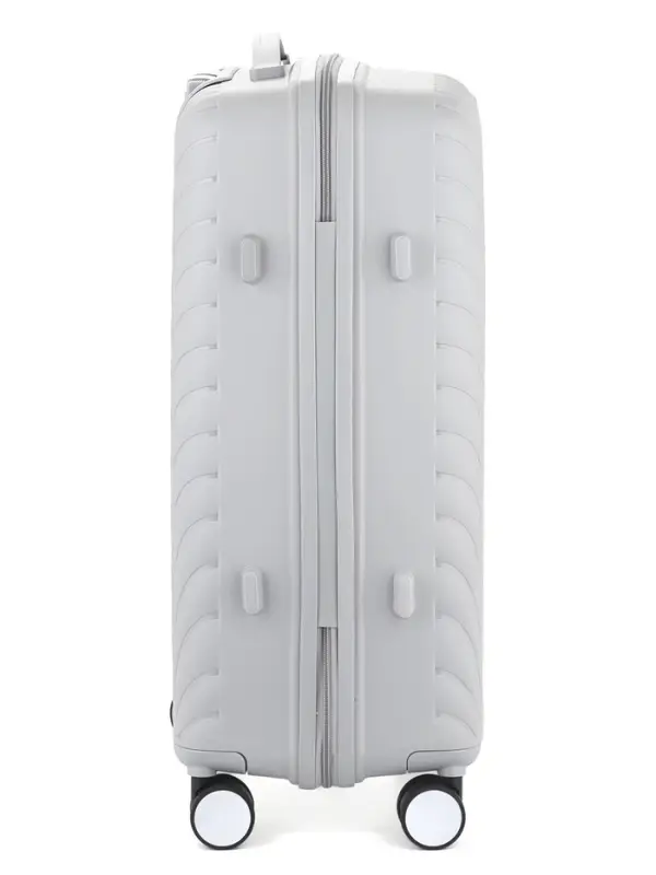 Чемодан на колёсах, 24", кодовый замок, 40&times;24&times;65 см, серый