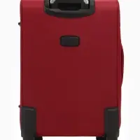 Чемодан на колёсах TEXTURA, кодовый замок, с увеличением, 42&times;26&times;68 см, 24", красный