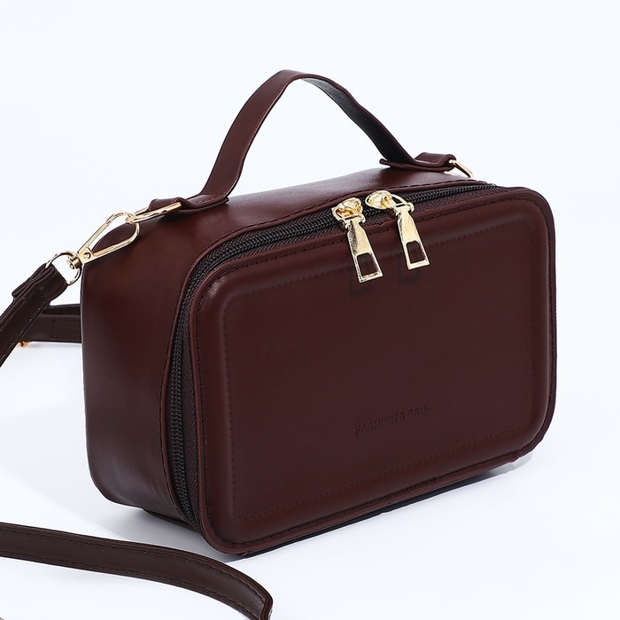 Сумка кросс-боди на молнии, цвет чёрный Сумка кросс-боди на молнии, цвет чёрный