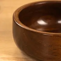 Чаша "Гладь" 13х13х5,5 см, дерево шишам