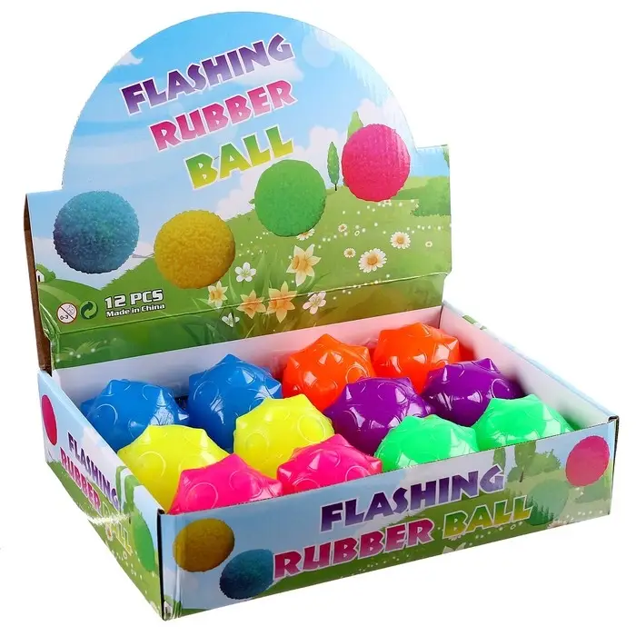 Мяч световой «Фигура», цвета МИКС Мяч световой «Фигура», цвета МИКС