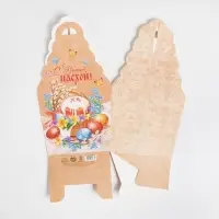 Коробка пасхальная для кулича &laquo;С Великой Пасхой&raquo;, 17&times;17&times;26 см