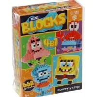 UNICON Конструктор "Mini Blocks, Подводный мир", 4в1 UNICON Конструктор "Mini Blocks, Подводный мир", 4в1