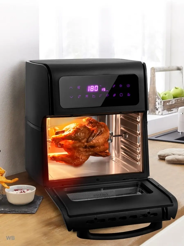 Аэрогриль электрический КТ-2236 (3 в 1) - 15 л - 1800 Вт Аэрогриль электрический КТ-2236 (3 в 1) - 15 л - 1800 Вт