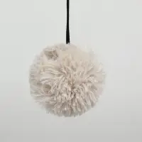 Домик для кошек с когтеточкой, 54&times;34&times;80 см, с овальной полкой, пушистый мех, джут, серый