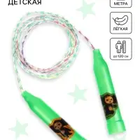 Скакалка детская «Весёлая скакалка», Чебурашка