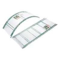 Арка садовая, 240&times;125&times;36.5 см, для вьющихся растений, металлическая, зелёная, Greengo