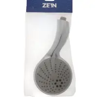 Лейка для душа ZEIN Z0013, большая, пластик, 3 режима, цвет хром