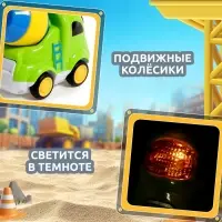 Музыкальная машинка ZABIAKA &laquo;Городские приключения: Бетономешалка&raquo;, световые и звуковые эффекты