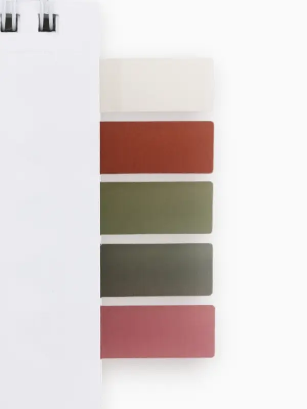 Стикеры с липким слоем  Стикеры с липким слоем "Ромашки", 20 л, 5 шт