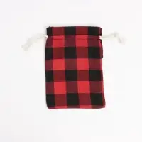 Льняной мешочек для хранения украшений, подарков, трав, 10&times;14 см, набор из 5 штук