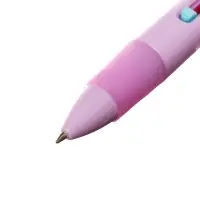 Ручка шариковая автоматическая 4-х цветная, мини "Лапка", МИКС