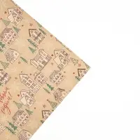 Набор упаковочной бумаги «Новогодняя», 4 листа, 70 × 100 см Набор упаковочной бумаги «Новогодняя», 4 листа, 70 × 100 см