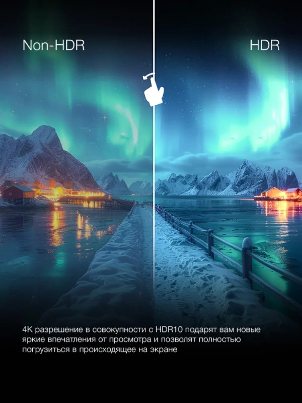 Телевизор H-LED43BU7100 Smart WebOS Frameles