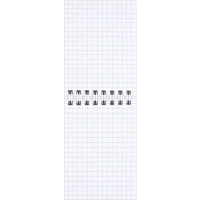 Блокнот А7, 40 л, ДРУЖБА С КОТОМ клетка, гребень, УФ-лак/68170