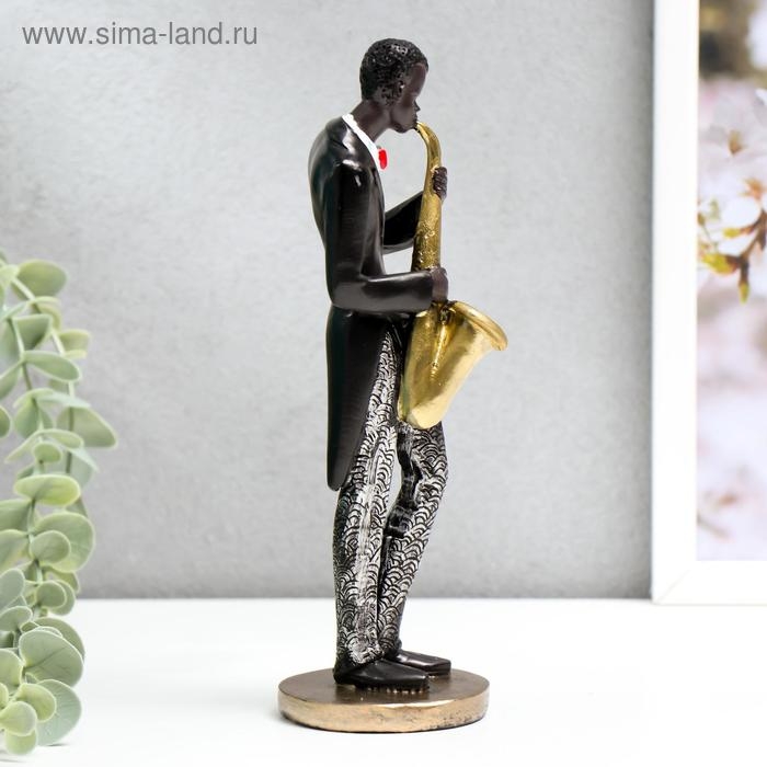 Сувенир полистоун  Сувенир полистоун "Джазовый музыкант" МИКС 21х6,5х6,5 см