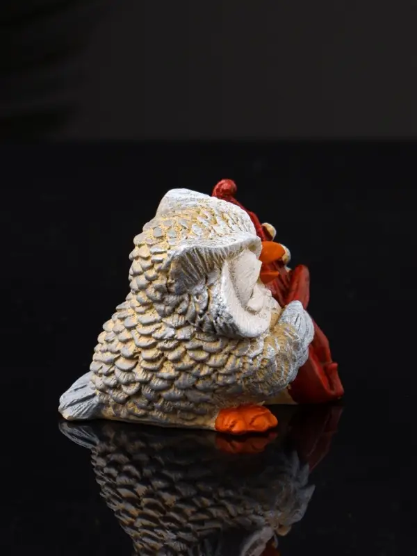 Фигура Фигура "Сова с виолончелью" 5.7х5.1х6.2 см