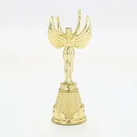Статуэтка наградная &laquo;Ника&raquo;, пластиковая, 18.5&times;7&times;6 см, цвет золотой