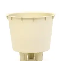 Кашпо со вставкой 7,8 л d28 см h25,5 см РАМОНА белый