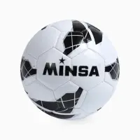 Футбольный мяч MINSA, машинная сшивка, 32 панели, размер 5, TPU