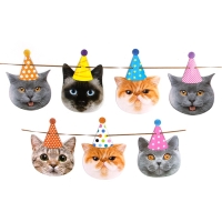 Гирлянда "Котики"  250 см